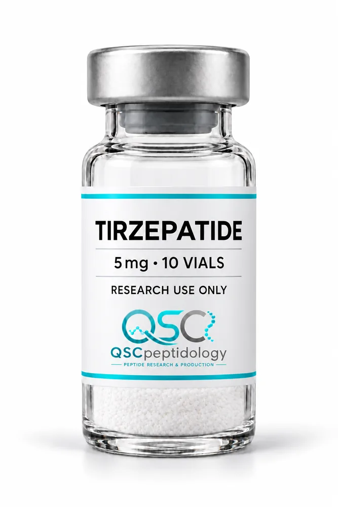 Tirzepatide 5mg (Συσκευασία 10 φιαλιδίων) QSC Peptidology